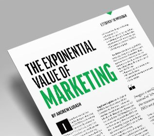 The Exponential Value of Marketing