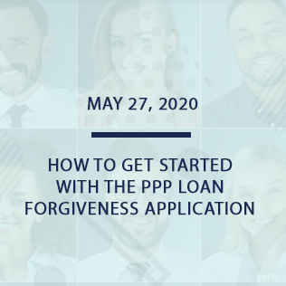 How to get started with the paycheck protection program loan forgiveness application