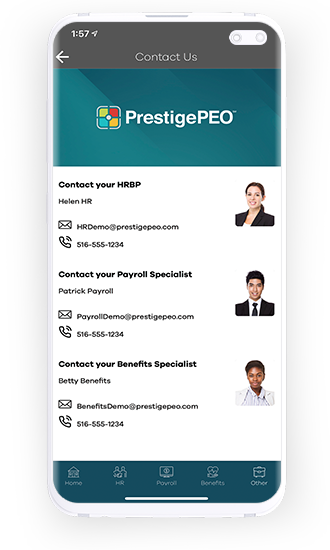 HR In Your Pocket - PrestigeGO HR In Your Pocket - PrestigeGO