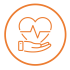 Equitable Icons Orange_Premium Employee Benefits