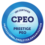 Certified Professional Employer Organization (CPEO). This IRS certification confirms a PEOs financial stability and strict financial and tax reporting requirements.