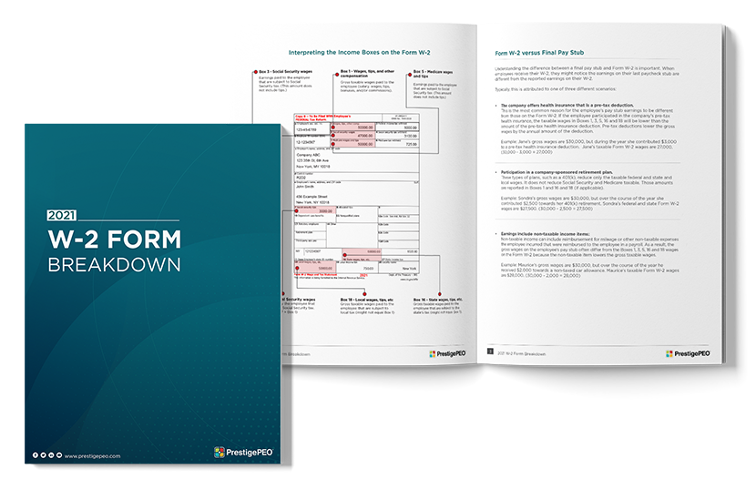 W 2 form breakdown