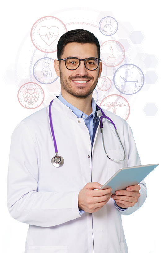 Aetna Convenient Network Options 13 Doctor smiling