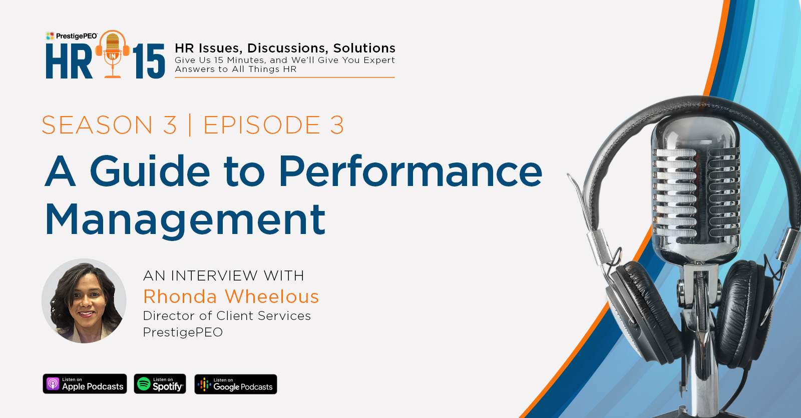 HR-in-15 Interview with Rhonda Wheelous: A guide to performance management