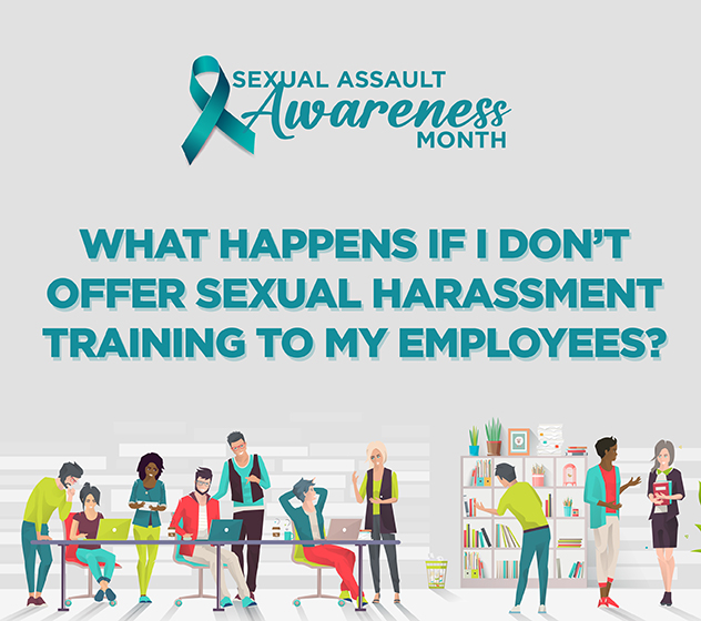 The consequences of not offering Sexual Harassment training