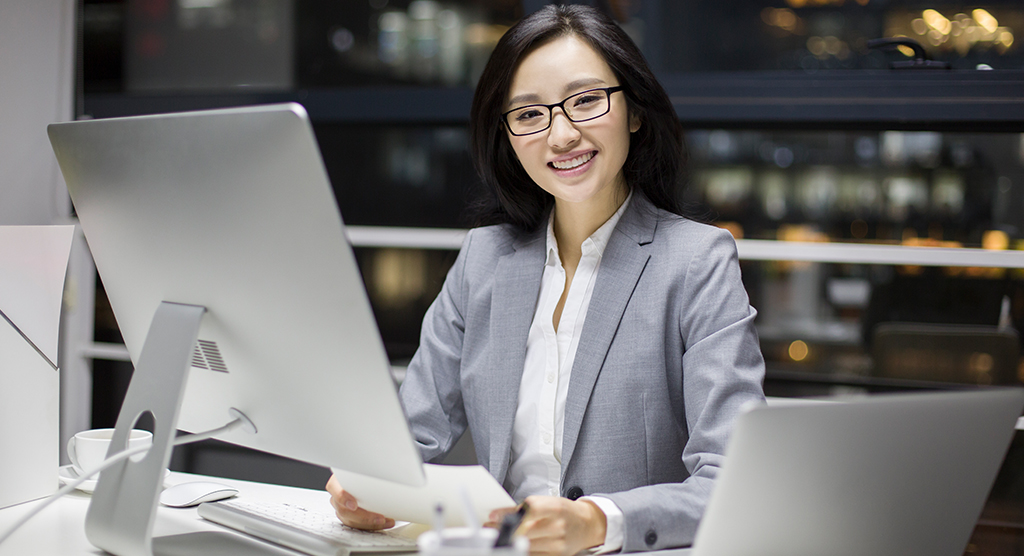 Employee with a stable mental health