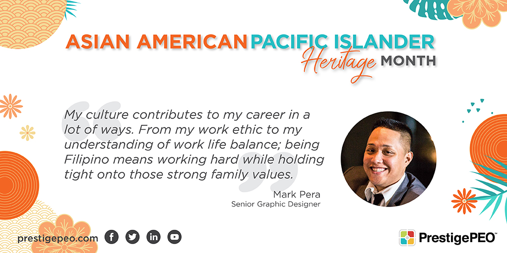 Asian American Pacific Islander Heritage Month: Mark Pera thoughts on culture