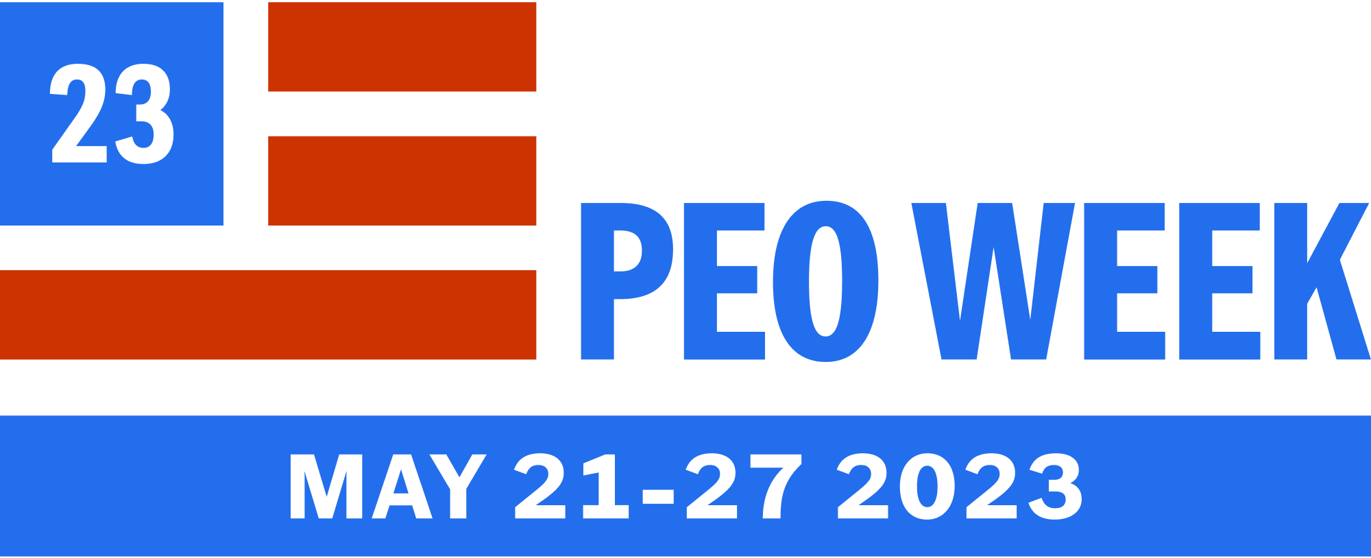 National PEO Week Logo