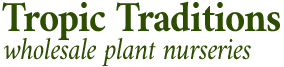 Tropic Traditions: wholesale plant nurseries