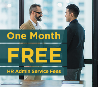One Month Free HR Admin Service Fees