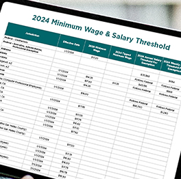 Minimum Wage & Salary Threshold