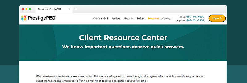 Pulse Client Resource Center