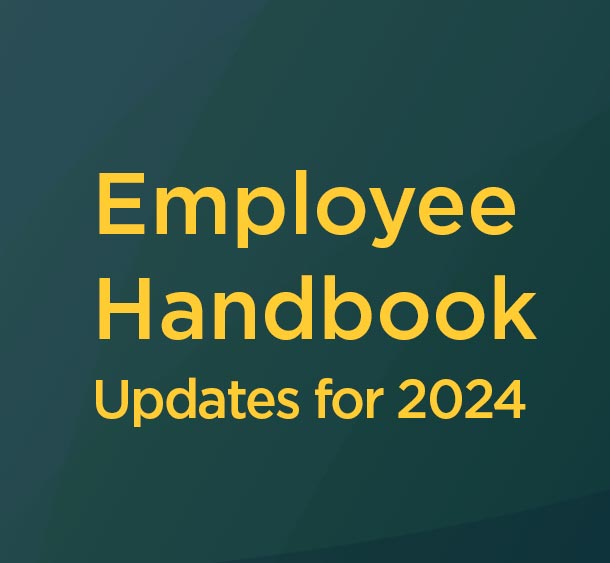 Employee Handbook Updates for 2024