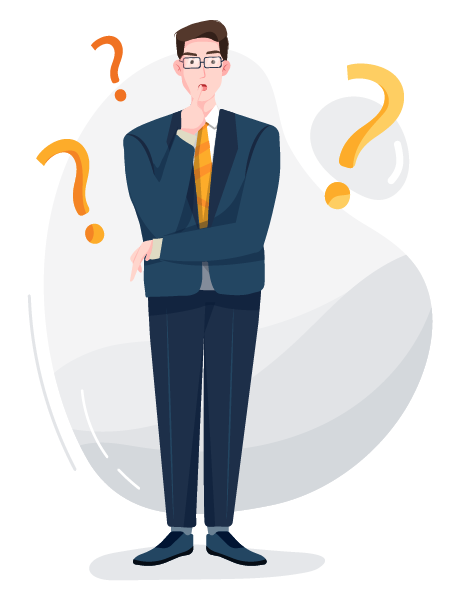 052924 - Focus Questions SMBs Should Ask Brokers - Question Mark-01 Questions to Ask Benefits Brokers - Businessman Artwork