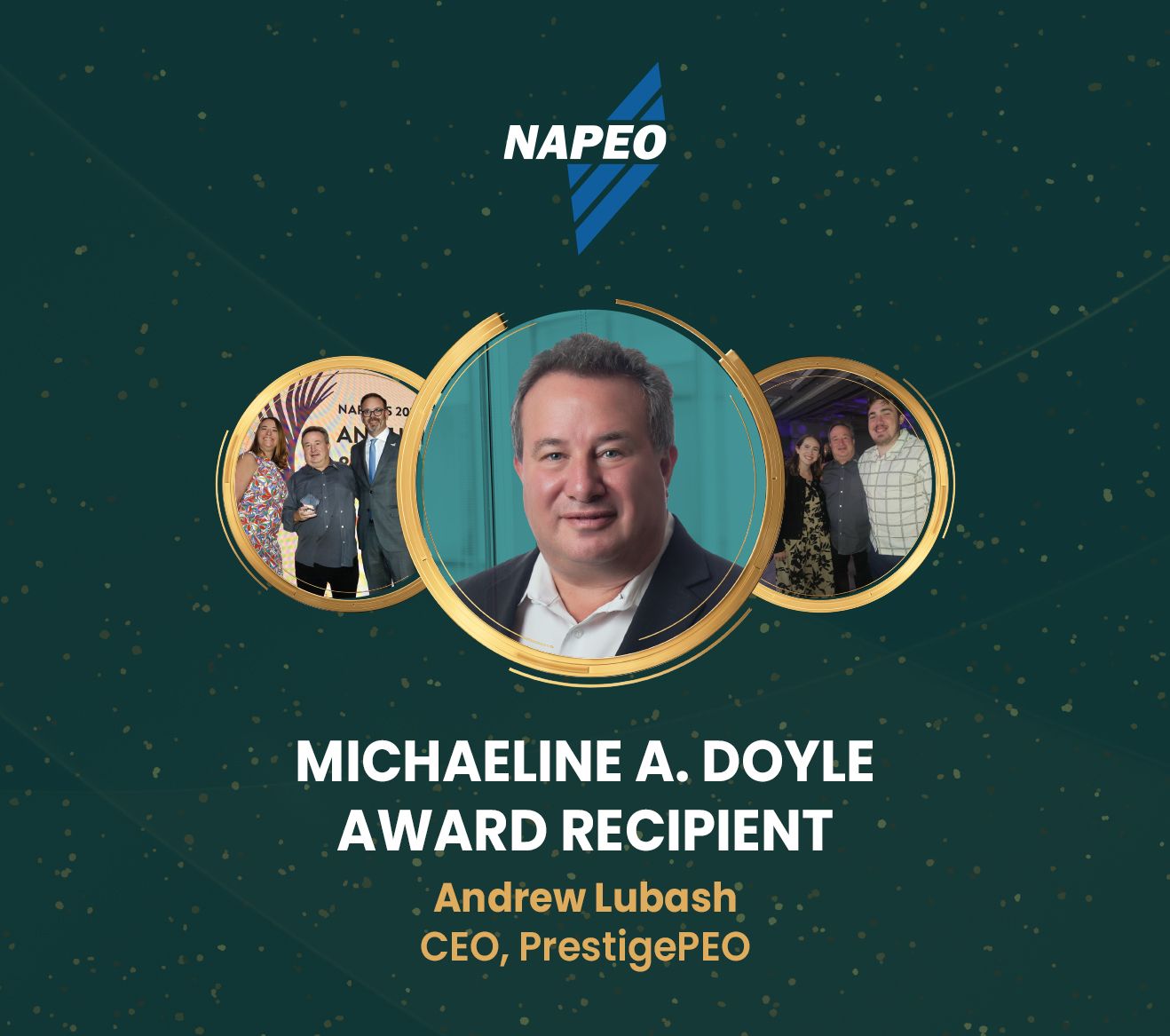 PrestigePEO CEO Andrew Lubash Honored with 2024 NAPEO Doyle Award