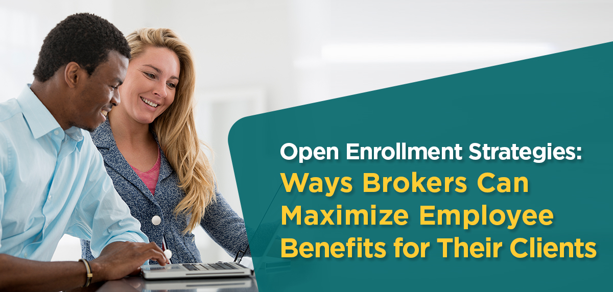 092424 - Open Enrollment Strategies Blog Artwork diverse co-workers using computer