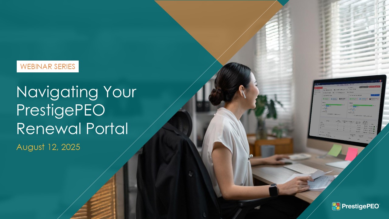 Navigating Your PrestigePEO Renewal Portal